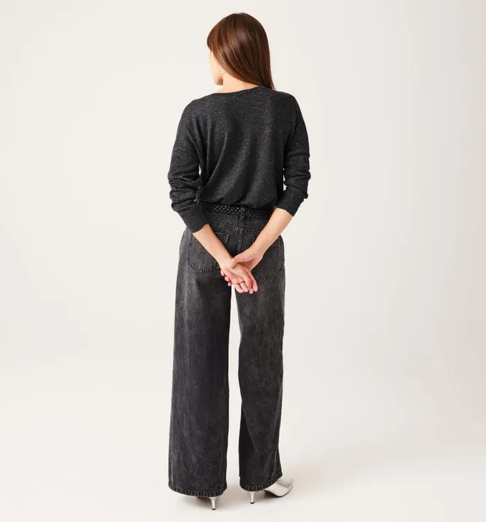 Women 2Way Glitzy Cardigan 8211 Dark Grey Promod Jumpers And Cardigans Women 2Way Glitzy Cardigan 8211 Dark Grey Promod Jumpers And Cardigans