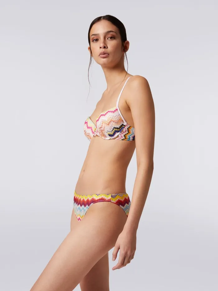 Women 3dEffect Viscose Bikini Multicoloured Missoni Swimsuits