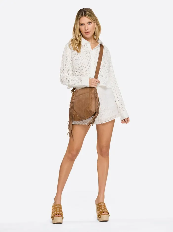 Women Abbott Shorts In Gardenia Jessica Simpson Bottoms
