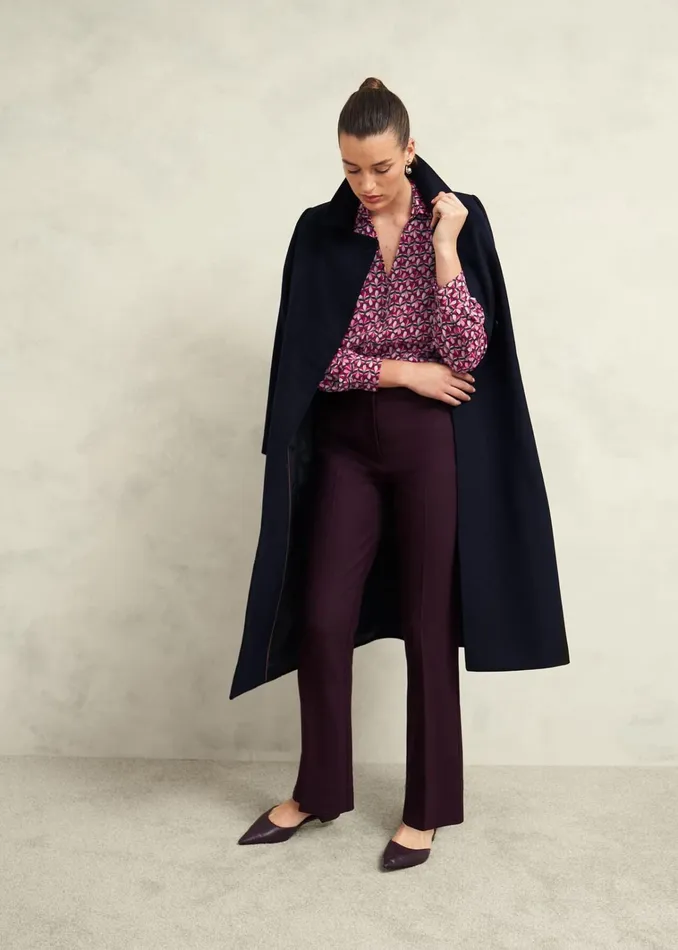Women Abigail Blouse Pink Multi Hobbs Tops