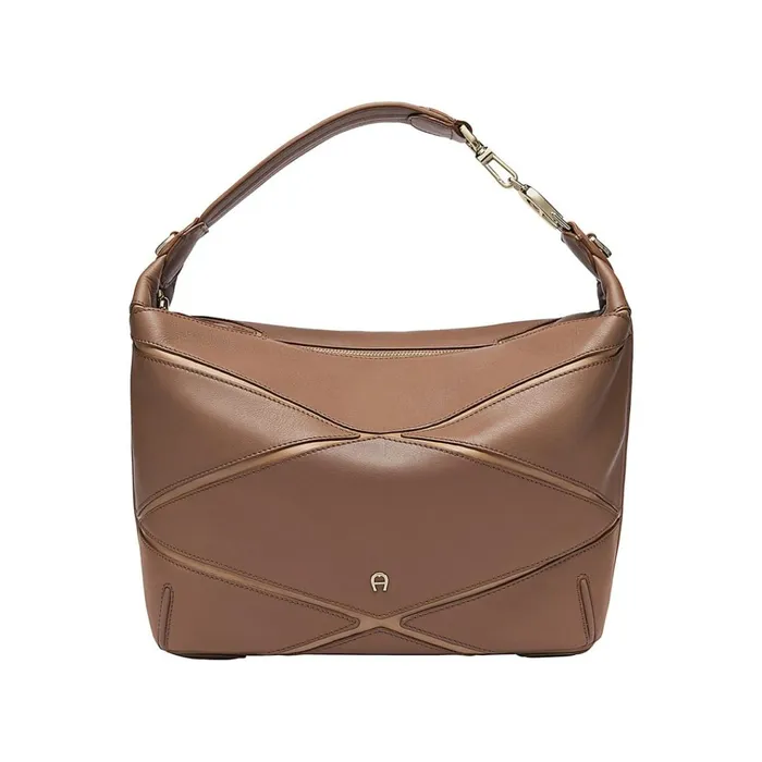 Women Aigner Bags Palermo Macram Hobo Bag M