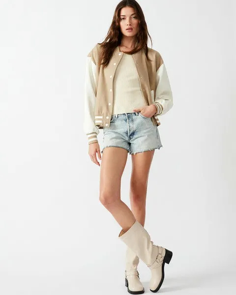 Women ALEXANDRA JACKET LIGHT TAUPE Lt Taupe Steve Madden Jackets and Coats Women ALEXANDRA JACKET LIGHT TAUPE Lt Taupe Steve Madden Jackets and Coats