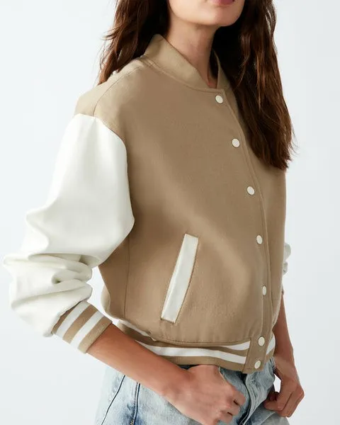 Women ALEXANDRA JACKET LIGHT TAUPE Lt Taupe Steve Madden Jackets and Coats Women ALEXANDRA JACKET LIGHT TAUPE Lt Taupe Steve Madden Jackets and Coats