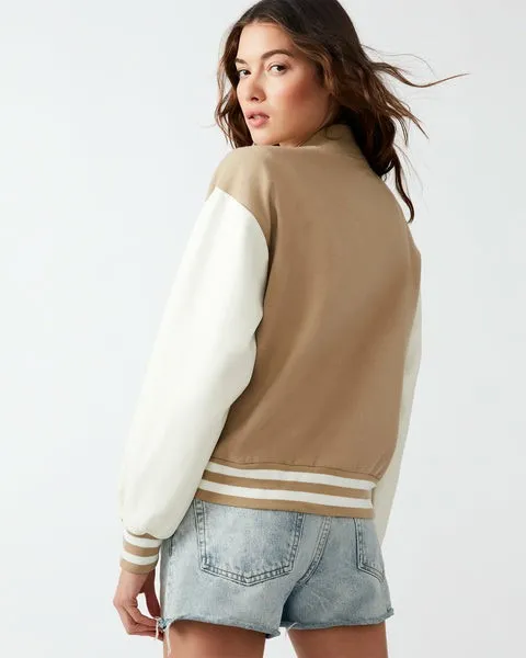 Women ALEXANDRA JACKET LIGHT TAUPE Lt Taupe Steve Madden Jackets and Coats Women ALEXANDRA JACKET LIGHT TAUPE Lt Taupe Steve Madden Jackets and Coats