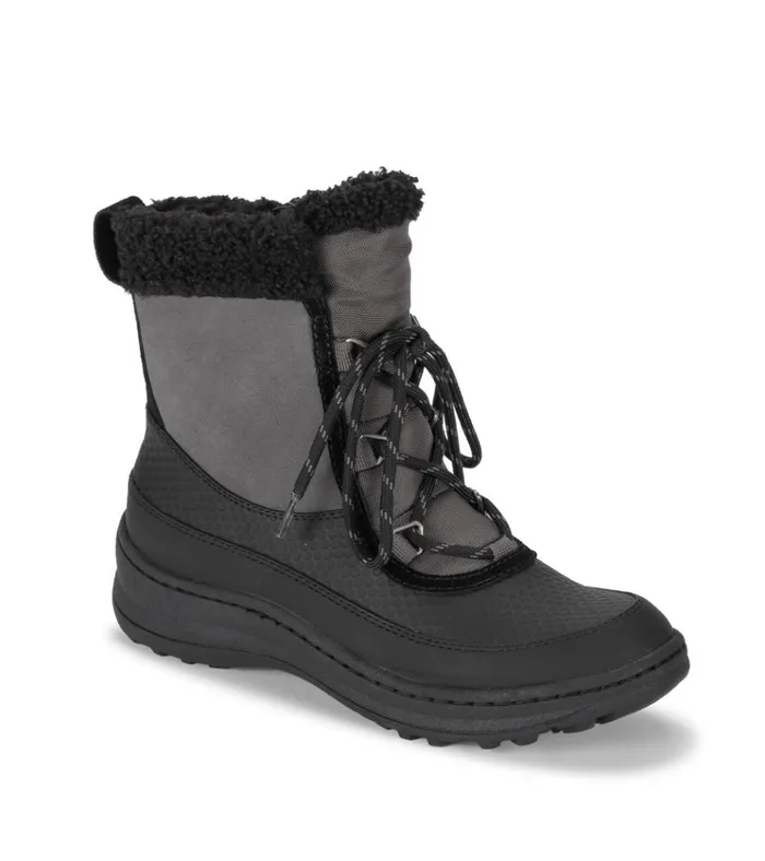 Women Alta Cold Weather Bootie Dark Greyblack Suede Baretraps Cold Weather Boots