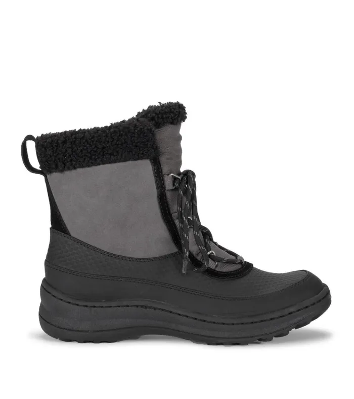 Women Alta Cold Weather Bootie Dark Greyblack Suede Baretraps Cold Weather Boots