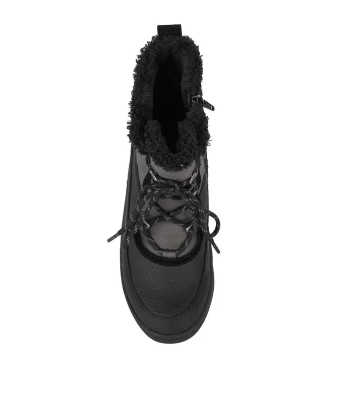 Women Alta Cold Weather Bootie Dark Greyblack Suede Baretraps Cold Weather Boots