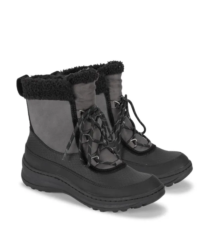 Women Alta Cold Weather Bootie Dark Greyblack Suede Baretraps Cold Weather Boots
