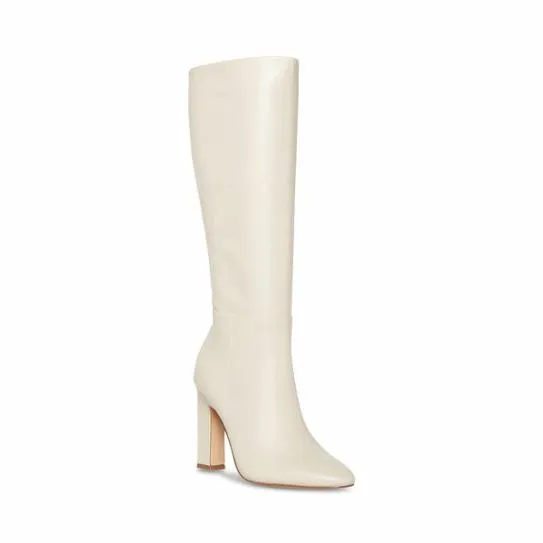 Women ARCHERS BONE LEATHER Bone Leather Steve Madden Boots and Booties Women ARCHERS BONE LEATHER Bone Leather Steve Madden Boots and Booties