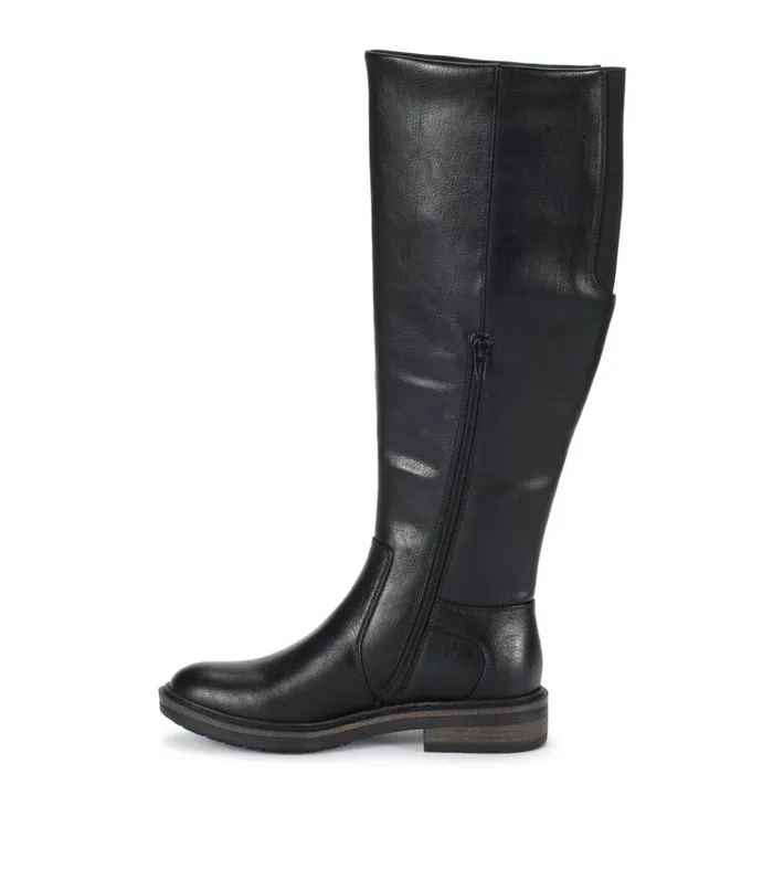 Women Autumn Wide Calf Riding Boot Black Baretraps Wide Calf Boots
