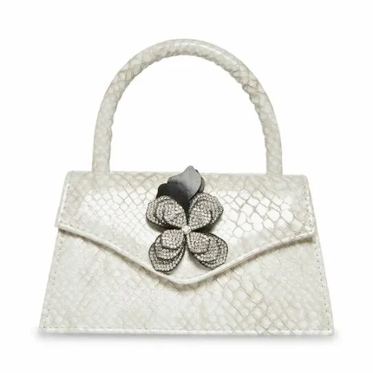 Women BDANIELA WHITE SNAKE White Snake Steve Madden Crossbody Bags
