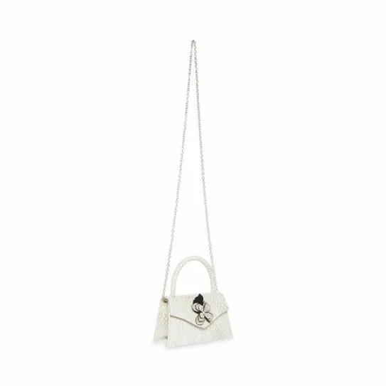 Women BDANIELA WHITE SNAKE White Snake Steve Madden Crossbody Bags Women BDANIELA WHITE SNAKE White Snake Steve Madden Crossbody Bags