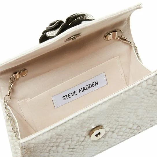 Women BDANIELA WHITE SNAKE White Snake Steve Madden Crossbody Bags Women BDANIELA WHITE SNAKE White Snake Steve Madden Crossbody Bags