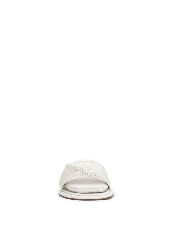 Women Belarina Flat Sandal In White Jessica Simpson Flats