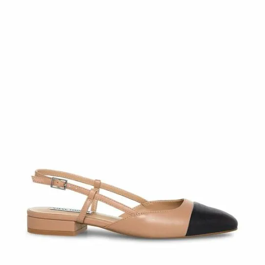 Women BELINDA TAN LEATHER Tan Leather Steve Madden Loafers and Flats