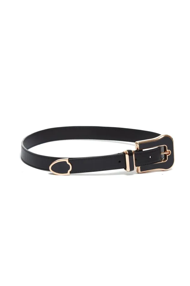 Women Belts Gabriela Hearst Austine Belt In Black Leather