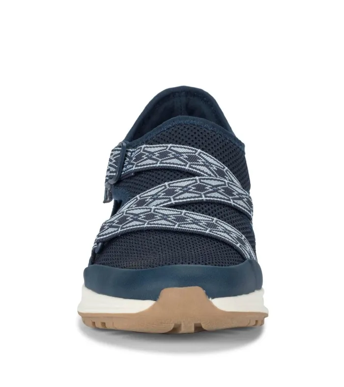 Women Bianna Slip On Sneaker Navy Blue Baretraps Flats and Loafers