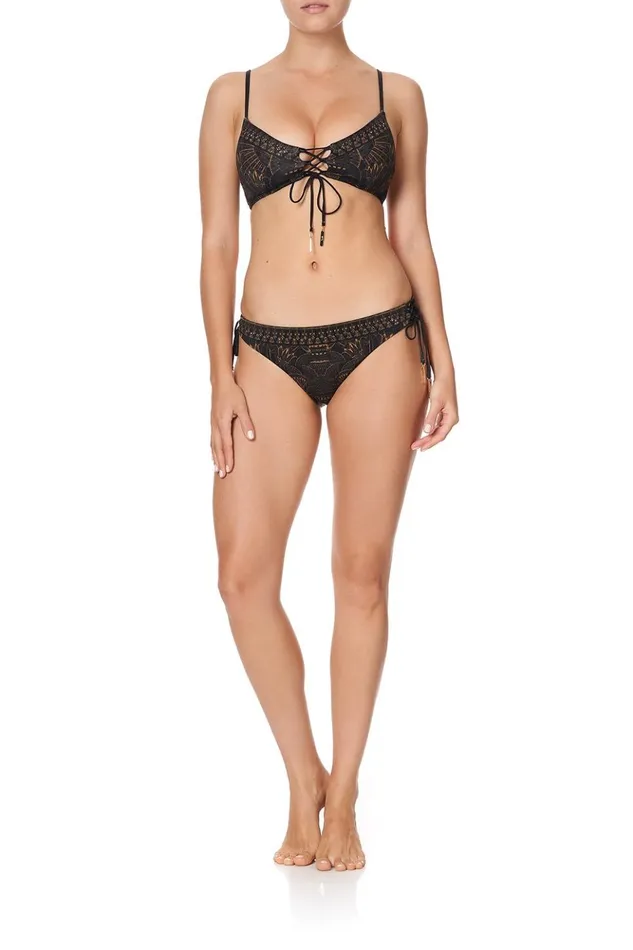 Women Bikinis Camilla Lace Up Regular Pant Cobra King