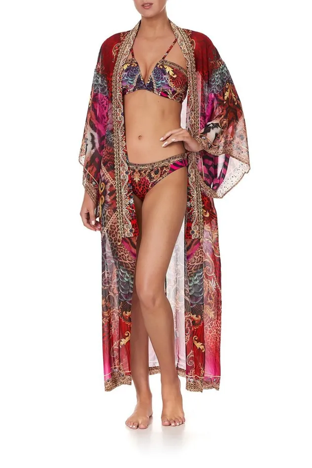 Women Bikinis Camilla V Neck Rouched Bandeau Slave To The Rhythm