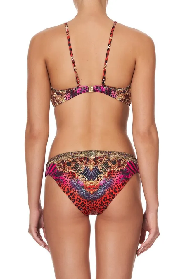 Women Bikinis Camilla V Neck Rouched Bandeau Slave To The Rhythm