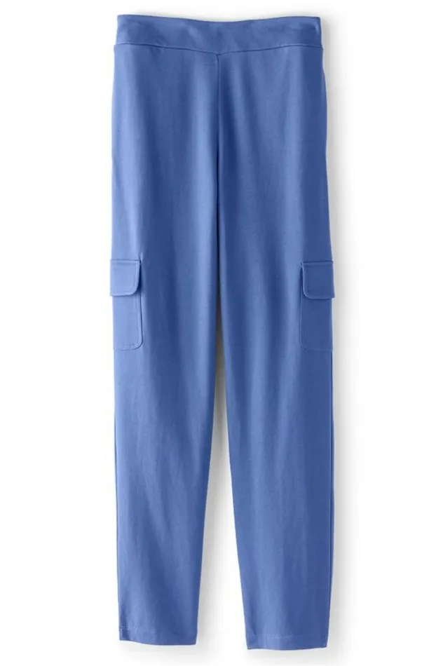 Women Birdie French Terry Cargo Pants True Navy Soft Surroundings Pants