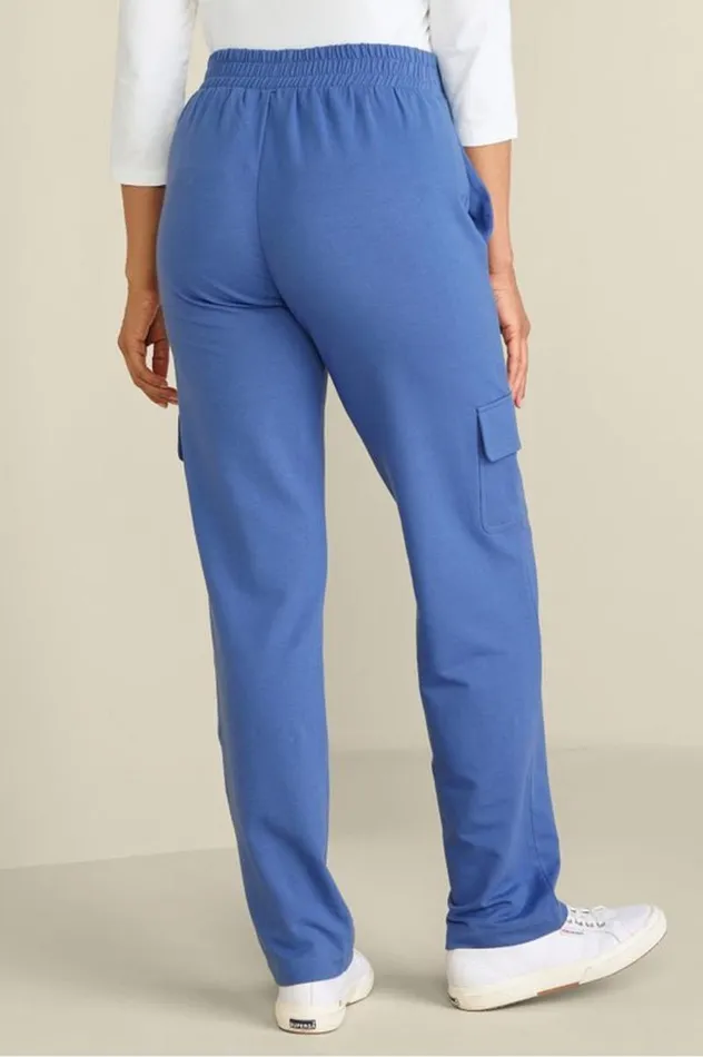 Women Birdie French Terry Cargo Pants True Navy Soft Surroundings Pants