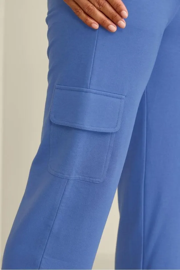 Women Birdie French Terry Cargo Pants True Navy Soft Surroundings Pants