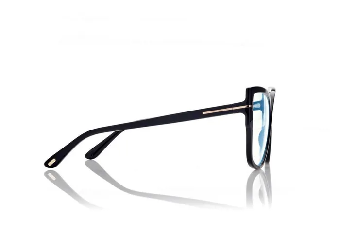 Women BLUE BLOCK COLLECTION Tom Ford Blue Block Rounded Butterfly Opticals Black Women BLUE BLOCK COLLECTION Tom Ford Blue Block Rounded Butterfly Opticals Black