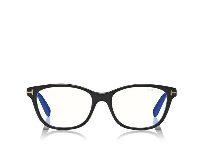 Women BLUE BLOCK COLLECTION Tom Ford Blue Block Soft Square Opticals Black