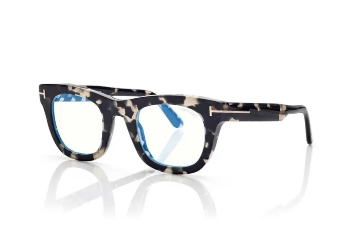 Women BLUE BLOCK COLLECTION Tom Ford Blue Block Soft Squared Opticals Black Brown Women BLUE BLOCK COLLECTION Tom Ford Blue Block Soft Squared Opticals Black Brown