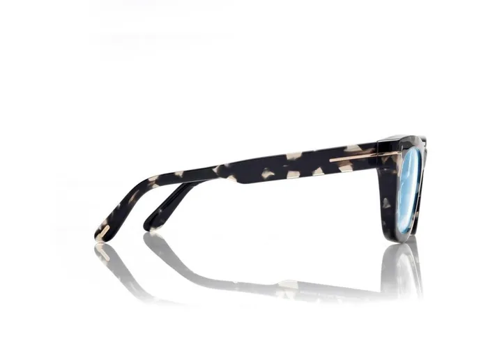 Women BLUE BLOCK COLLECTION Tom Ford Blue Block Soft Squared Opticals Black Brown Women BLUE BLOCK COLLECTION Tom Ford Blue Block Soft Squared Opticals Black Brown