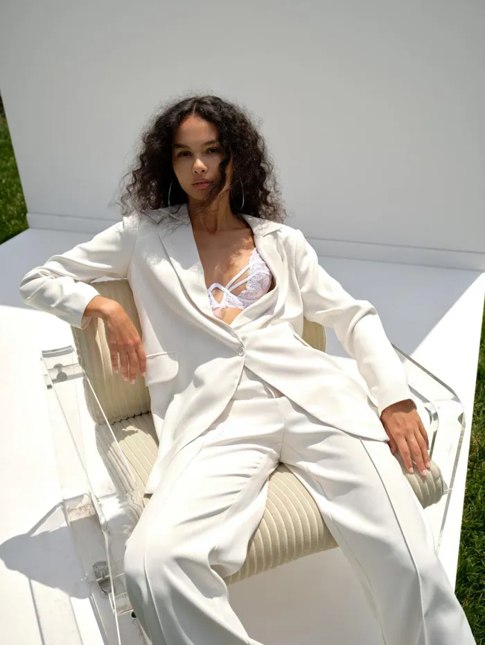 Women Bottoms For Love and Lemons Shannon Pant White Women Bottoms For Love and Lemons Shannon Pant White