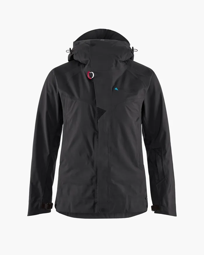 Women Brage 20 Waterproof Shell Jacket Raven Klttermusen Waterproof Jackets