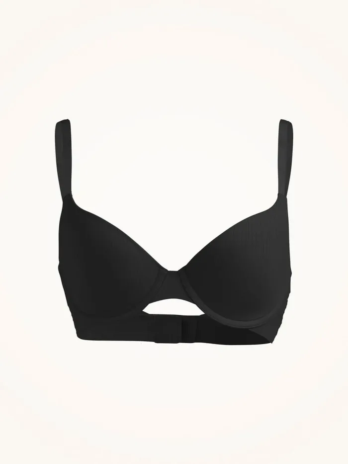 Women Bras Wolford Beauty Cotton Full Cup Bra Black Women Bras Wolford Beauty Cotton Full Cup Bra Black