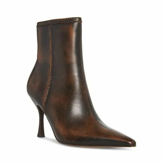 Women BRECKEN BROWN DISTRESSED Brn Distressed Steve Madden Boots and Booties Women BRECKEN BROWN DISTRESSED Brn Distressed Steve Madden Boots and Booties
