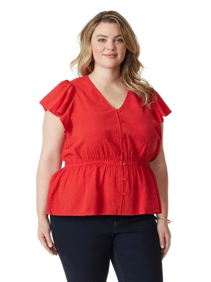 Women Candice Shirt In Adrenaline Rush Jessica Simpson Tops and Tees