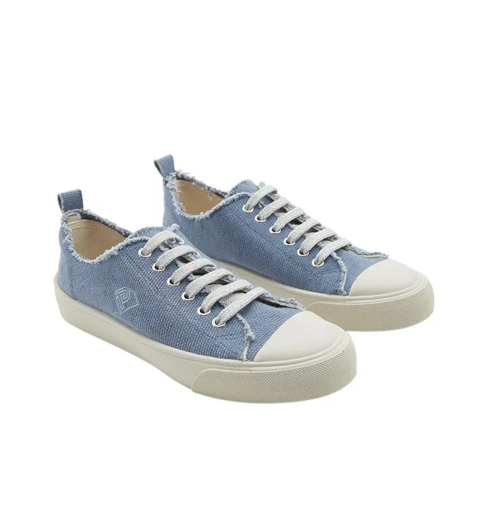 Women Canvas Fashion Trainers 8211 Denim Promod Shoes Women Canvas Fashion Trainers 8211 Denim Promod Shoes
