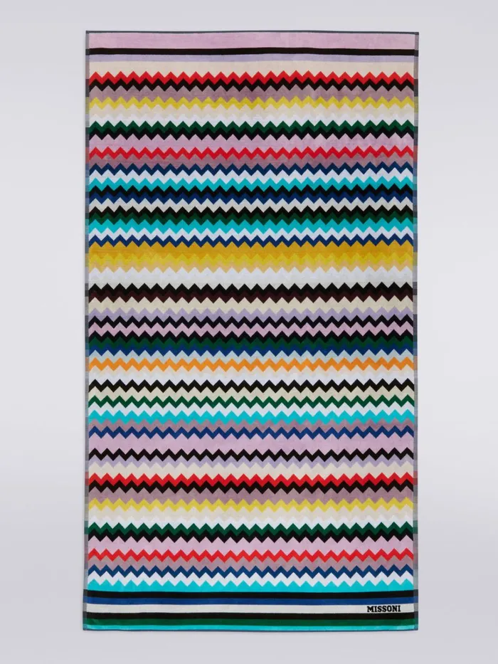 Women Carlie 100215180 Cm Chevron Cotton Terry Beach Towel Multicoloured Missoni Beach Towels Women Carlie 100215180 Cm Chevron Cotton Terry Beach Towel Multicoloured Missoni Beach Towels