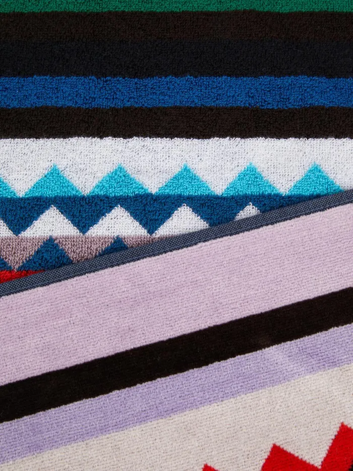 Women Carlie 100215180 Cm Chevron Cotton Terry Beach Towel Multicoloured Missoni Beach Towels Women Carlie 100215180 Cm Chevron Cotton Terry Beach Towel Multicoloured Missoni Beach Towels