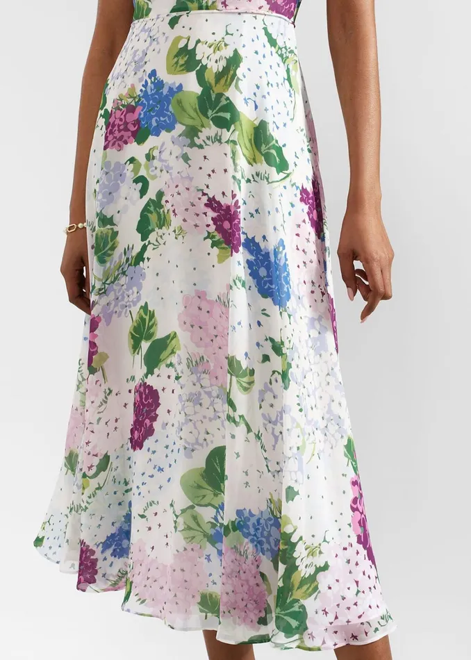 Women Carly Floral Dress Ivory Multi Hobbs Dresses and Jumpsuits