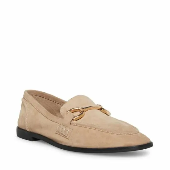 Women CARRINE TAN SUEDE Tan Suede Steve Madden Loafers and Flats Women CARRINE TAN SUEDE Tan Suede Steve Madden Loafers and Flats