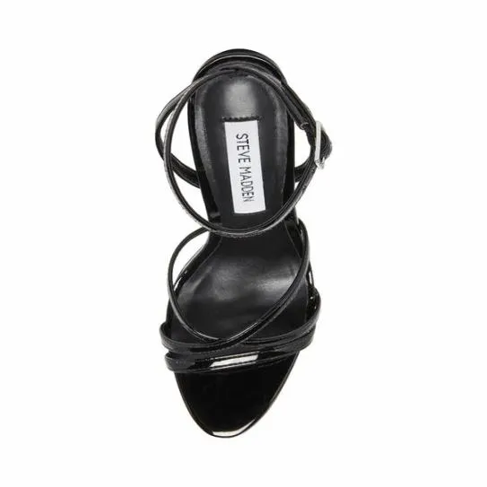 Women CELIA BLACK PATENT Black Patent Steve Madden Heels Women CELIA BLACK PATENT Black Patent Steve Madden Heels