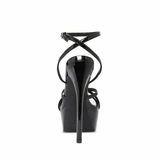 Women CELIA BLACK PATENT Black Patent Steve Madden Heels Women CELIA BLACK PATENT Black Patent Steve Madden Heels
