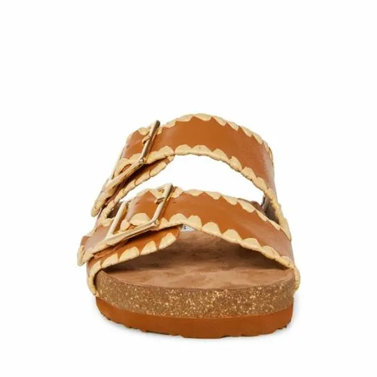 Women CHEYANNE TAN LEATHER Tan Leather Steve Madden Sandals Women CHEYANNE TAN LEATHER Tan Leather Steve Madden Sandals
