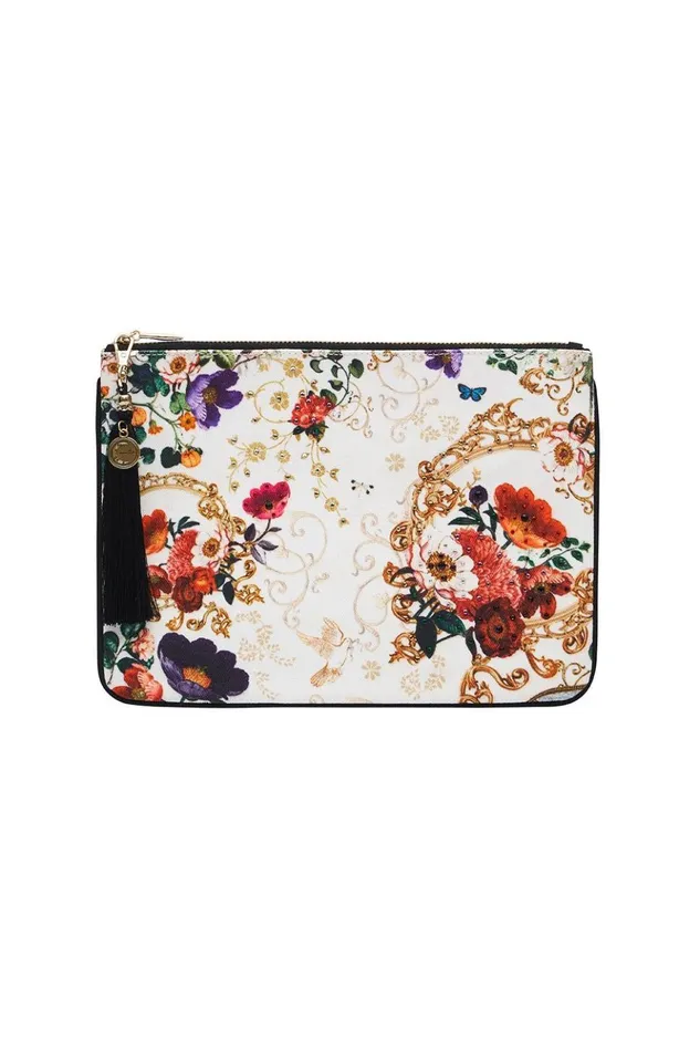 Women Clutch Bags Camilla Small Canvas Clutch Fairy Godmother