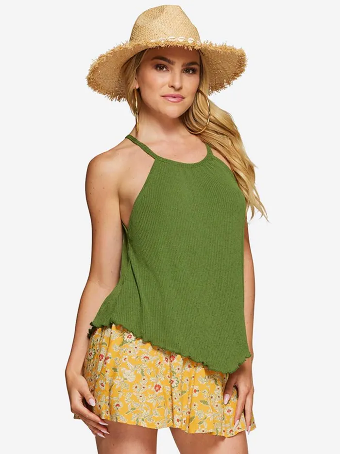Women Codie Tank In Vineyard Green Jessica Simpson Tops and Tees