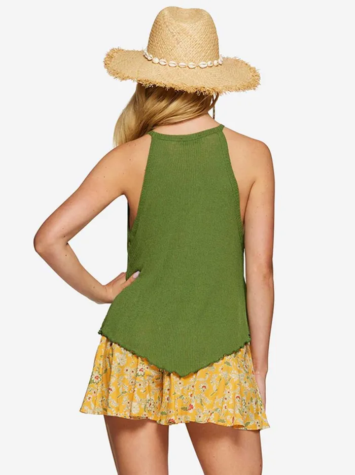 Women Codie Tank In Vineyard Green Jessica Simpson Tops and Tees