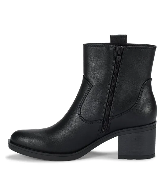 Women Covina Block Heel Bootie Black Baretraps Booties
