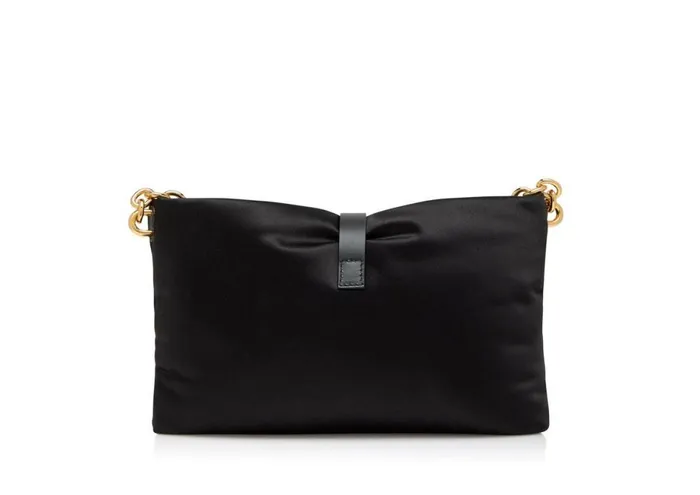 Women Cross Body Bags Tom Ford Satin Pillow Carine Small Crossbody Bag Black Women Cross Body Bags Tom Ford Satin Pillow Carine Small Crossbody Bag Black