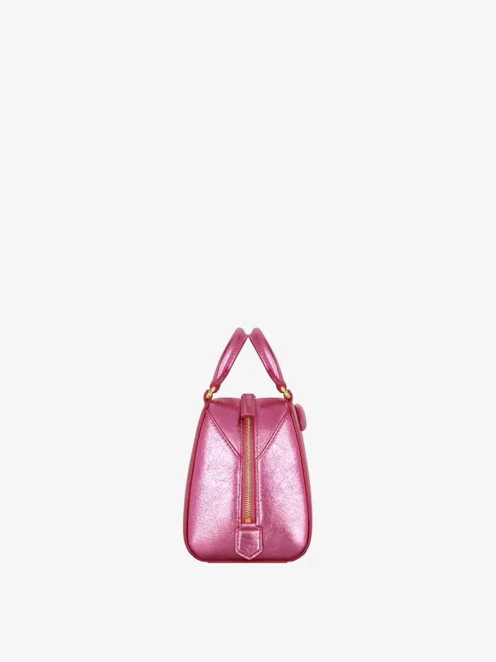 Women Crossbody Bags Givenchy Nano Antigona Cube Bag In Laminated Leather Raspberry Women Crossbody Bags Givenchy Nano Antigona Cube Bag In Laminated Leather Raspberry